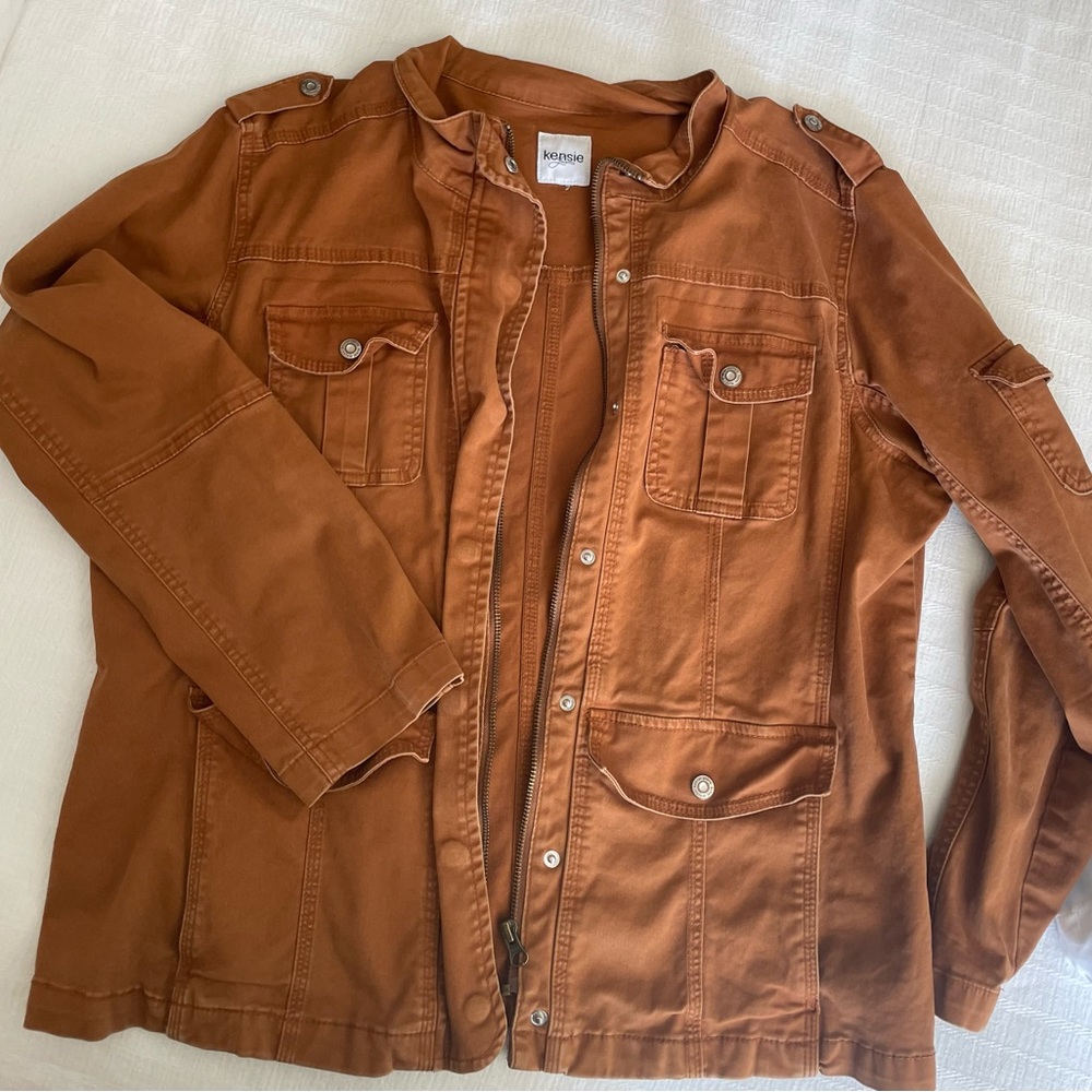 Kenzie rusty brown jacket